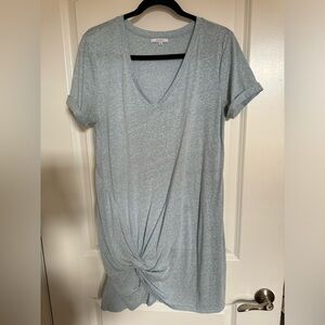 Z Supply light blue tshirt dress